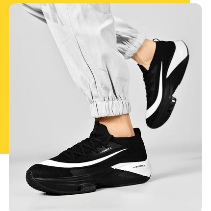Marathon Air Cushion Men Sports Running Shoes Breathable Lightweight Male Comfortable Athletic Training Sneakers Tennis Shoes