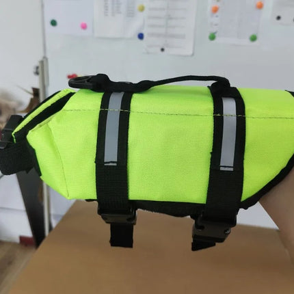 Dog Life Jacket Reflective Adjustable Large Dogs Swimwear Safety Vest Surfing Sailboat Enhanced Buoyancy Pet Lifejackets