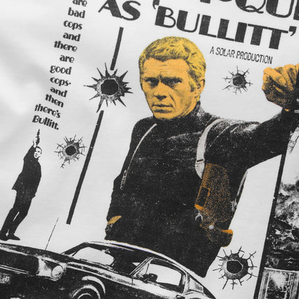 Bullitt T-Shirt 60S Movie Steve McQueen Dirty Harry Magnum Force Men's Women Short Sleeves Printed Clothing Loose Cotton Shirt