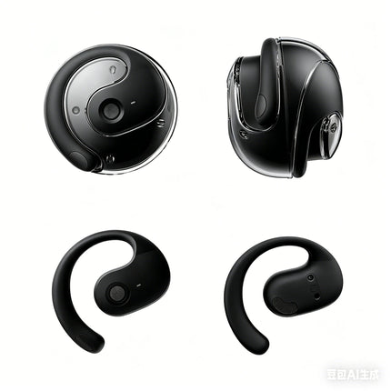 Mini Fashion BY01 Open Ear Wireless Headset Bluetooth 5.4 Chip Ultra Long Battery Life Earphones
