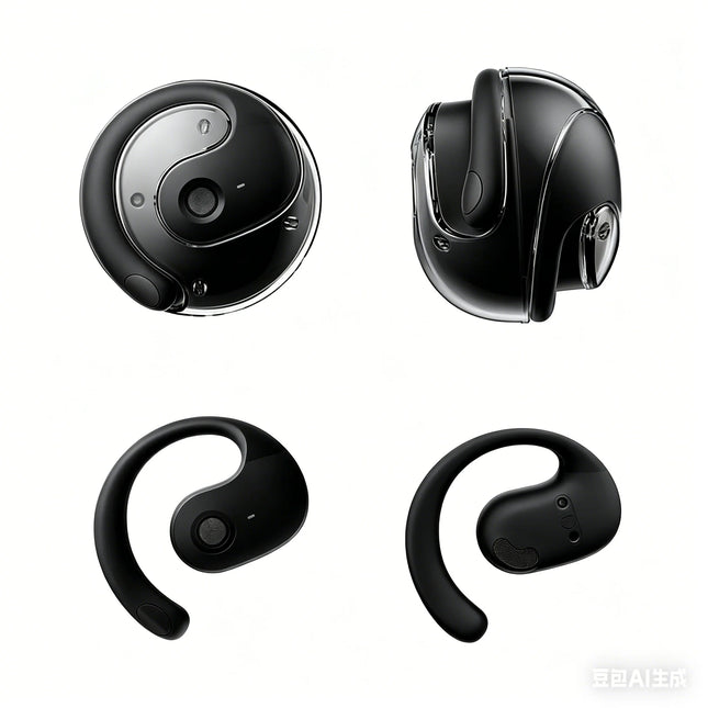 Mini Fashion BY01 Open Ear Wireless Headset Bluetooth 5.4 Chip Ultra Long Battery Life Earphones
