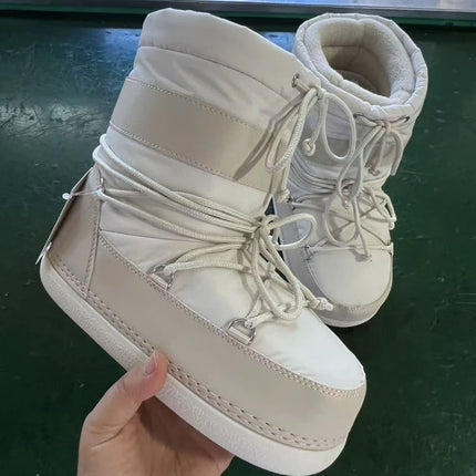 Winter New Women Shoes Exquisite Plush Ultra Warm Snow Boots for Woman Fashion Platform Ankle Boot Designer Shoes Botas Feminina