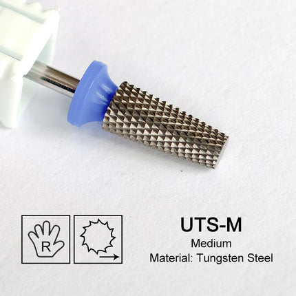Tapered Barrel Nail Drill Bits Carbide Nails Grinding Head Milling Cutter 4XC Hard Soft Gel Removal Polishing DIY Tools