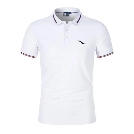 Quick Dry Men's Sports Polo Shirt Golf wear Summer Gym Fitness Training Clothing Comfortable Breathable Shirts