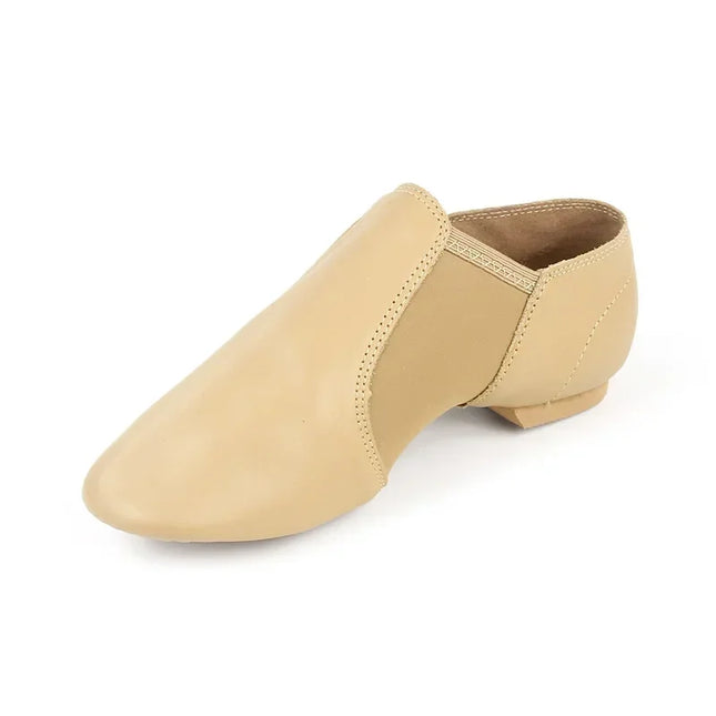 Genuine Leather  Jazz Dance Shoes For Men And Women Salsa Dance  Shoes Neo arch slip on Jazz shoes Ballet Belly
