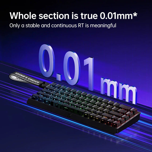 MCHOSE ACE60 Pro ACE68 Esports kabelgebundene mechanische Tastatur Magnetschalter Hot-Swap angepasste Gaming-Tastatur PC Gamer Zubehör