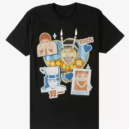 Junji Ito Uzumaki The Black Lighthouse  T-Shirt Cotton Graphic Tee Men Women Summer Streetwear