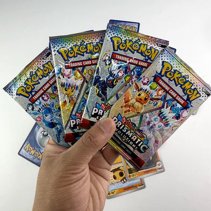 Pokemons Card 10/20pcs Prismatic Evolutions English Booster Battle Pokemons Card Game Carte Trading Collection Cards