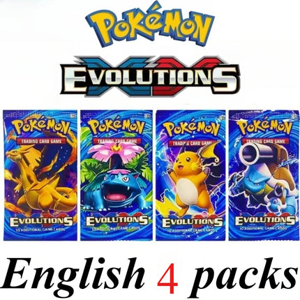 Pokemon Cards Mega Evolution Ascended Heroes English Version Cards Per Pack Rare Trading Cards for Collection Gift 4 Packs