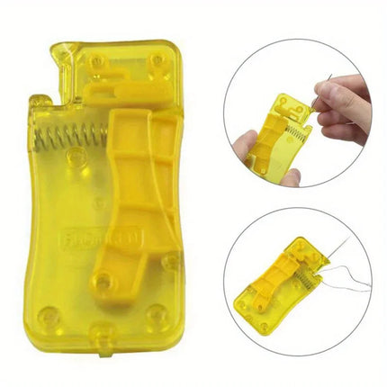 Automatic Needle Threader, Diy Hand Sewing Needle Threader, Home Crafts And Sewing Supplies - product image from BSM MART