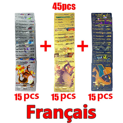 81-36Pcs Pokemon Cards German Spanish French English Vmax GX Energy Card Pikachu Rare Collection Battle Trainer Boys Gifts Toys