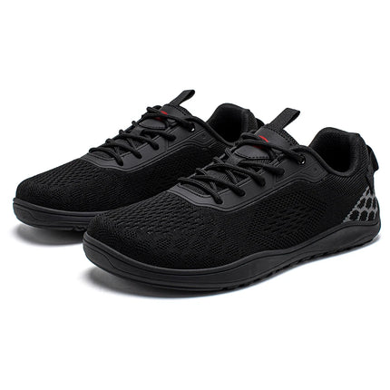 HOBIBEAR Knit Barefoot Shoes Unisex Zero Drop Wide Toe Sneaker Minimalist Breathable Causal Walking Shoes
