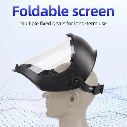 Full face protective mask Anti-fog screen riding sand protection sunblock sanding cutting mask