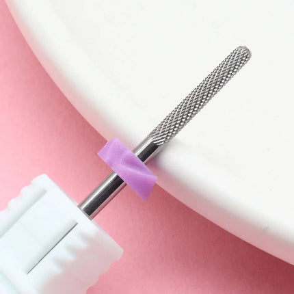 2026 NEWProfessional Carbide Nail Drill Bits - 3/32" Fit,Smooth Round Top for Acrylic, Gel & Natural Nails - Odorless Pedicure &
