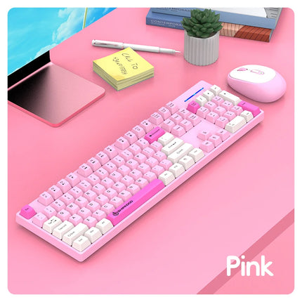 Shipadoo Gaming Wireless Keyboard And Mouse Combo Set,computer Wireless Laptop Desktop Office Pc Accessories Free - product i