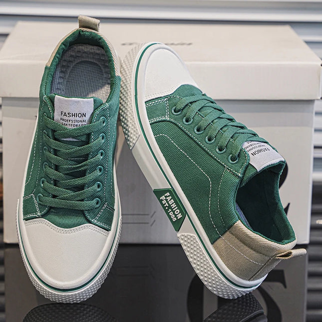 Men's Canvas Shoes Lightweight Breathable Street Style Skateboarding Spring Summer Fashion Casual - view 4