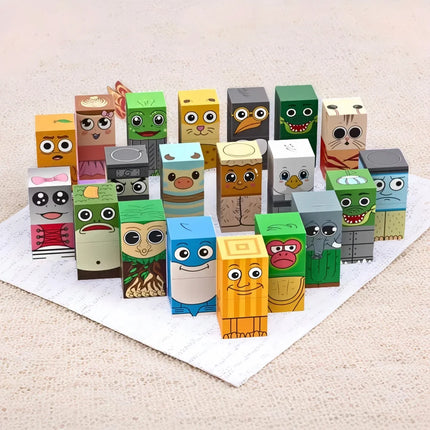 94pcs children's magnetic building blocks - Brainrot character DIY toys and Tung Sahur&Turarero STEM educational creativity