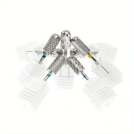 1PC Carbide Tungsten Nail Drill Bit Rotate Burr Milling Nail Cutter Bits Electric Drill Machine For Manicure Pedicure Accessorie
