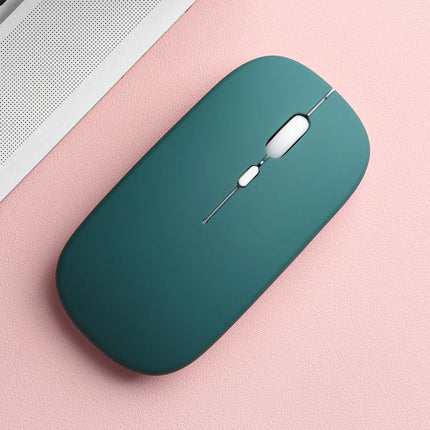 Wireless Bluetooth-compatible Mouse Portable Ergonomic Computer Mice For Laptop Ipad Tablet Pc Mobile Phone Office - product