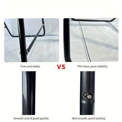Free-Standing Hanging Chair Set with Metal Stand, Capacity Indoor/Outdoor Swing Chair, Portable Hammock Chair for Patio/Garden