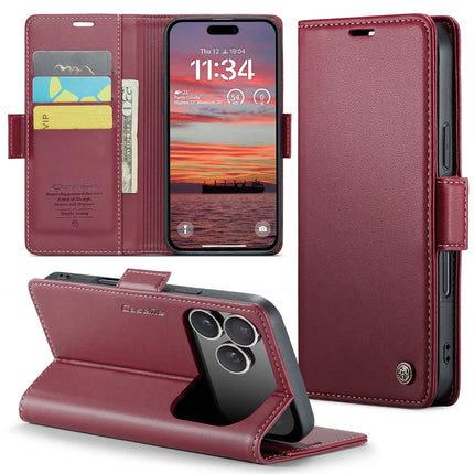 Wireless Charging Flip Wallet Case For iphone 17Air 17 Promax 16 Plus 15 Pro max 14 Pro 13 12 Phone Case Cards Slots Kickstand