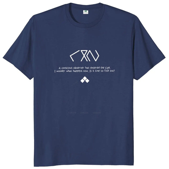 Outer Wilds Auge des Universums T-Shirt Action-Spiel Fans Tee Tops Hochwertige Baumwolle Unisex Freizeit-T-Shirt