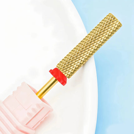 1 Pc 24mm Tungsten Steel Nail Drill Bit Extra Long Cuticle Cutter Fast Removal Polishing Tool for Nail Art And Skin Care