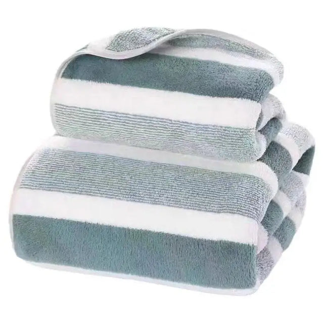 Coral Fleece Towels Thick Bath Towel Strong Water Absorption And Quick Drying Non Shedding Durable - product image 10