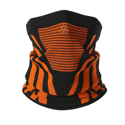 New Face Bandana Mask Cover Neck Warmer Bicycle Cycling Scarf Hiking Breathable Mask Winter Outdoor Windproof Thickened Mask Bib