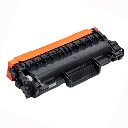 TN830XL toner cartridge with orange cover, angled view