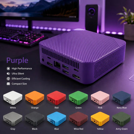 Mini PC Computer Inte i9 10980HK 8GB 16GB RAM 1TB 2TB M.2 SSD Windows 11 Gaming Computer PC WiFi6 BT5.2 Portable Mini Desktop PC