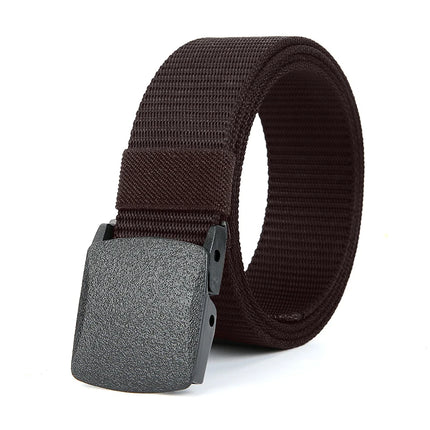 Military Automatic Buckle Nylon Belt Outdoor Hunting Multifunctional Tactical Canvas Belt High Quality Men Belt