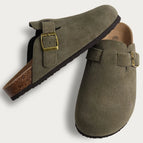 COW suede-Green / 36(fit 22cm)