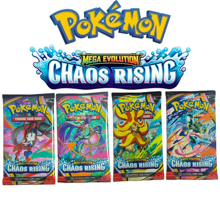 4 Pcs Pokemon Card CHAOS PISING  ASCENDED HEROES  English Booster Battle Pokemon Card Game Carte Trading Collection Cards Gift