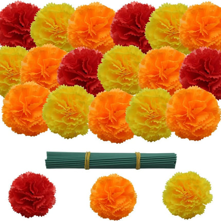 Marigold Flowers - artificial flowers for Day of the Dead (photo 10 of 10)