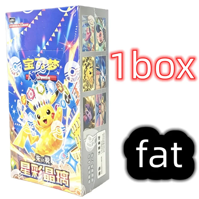 Auf Lager 100% Original Pokémon 17.0 PTCG Karte Vereinfachtes Chinesisch 17.0 Sternkristall Erweiterungspaket Geschenkbox Spielzeug