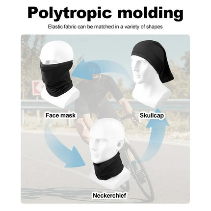 Cycling Face Mask Absorb Sweat Breathable Fishing Training Sport UV Face Scarf Neck Gaiter Summer Face Bandana