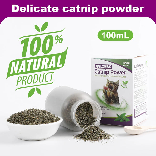 Silvervine Powder, More Attractive than Catnip for Cats, 100% Silver Vine Gall Fruit Powder, Silvervine - product image 5