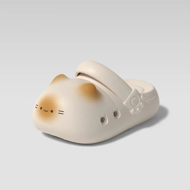 New Anti-Slip Cat Paw Slippers Summer Clogs Woman Novelty Animal Designer Slides  Garden Shoes for Women Mary Jane EVA Slipper