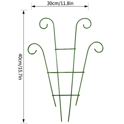 Climbing Plant Trellis Plant Support Garden Stake Stand Climbing Rack Iron Flower Trellis Frame Stand Holder Garden Decor