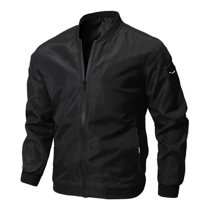 Men Solid Casual Outerwear Jacket New Arrival Spring Autumn Loose Versatile Fashion Coat Daily Casual Outdoor Male Clothing