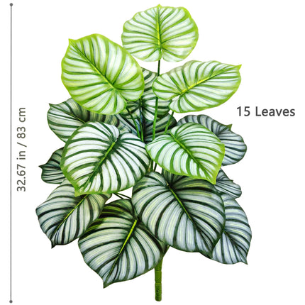 Artificial Monstera and Pothos Leaf Plant - image 18