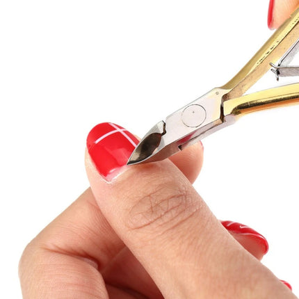 1Pcs Nail Cuticle Nipper Dead Skin Remover Scissor Stainless Steel Tweezer Clipper Manicure Professional Tool Trimmer