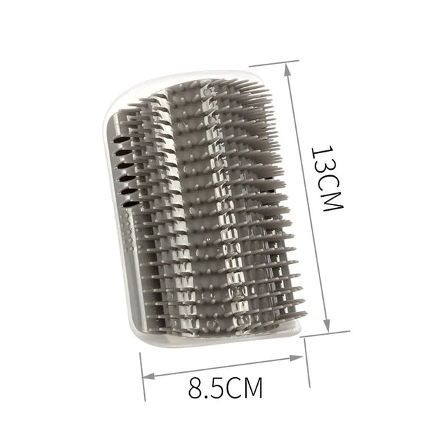 Massage Pet Cat Brush Corner Scrape Hair Removal Beauty Clean Corner Brush Removable Scratcher Comb for Kitten Cat - product