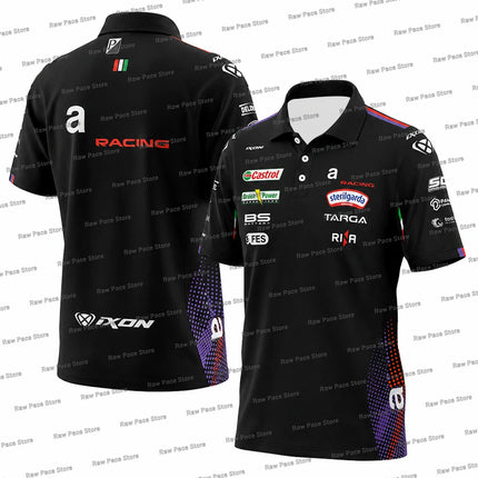 Marco Bezzecchi 72 Racing Team 2026 Polo Shirt for Men Breathable Outdoor Sports T-Shirt Martin 89 Daily Casual Plus Size Polos