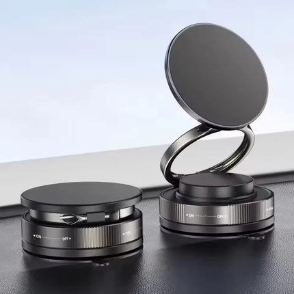 2026 New Vacuum Magnetic Phone Holder for Car - Suction Cup Phone Mount for MagSafe, 360° Rotatable Portable Strong Magnet Stand