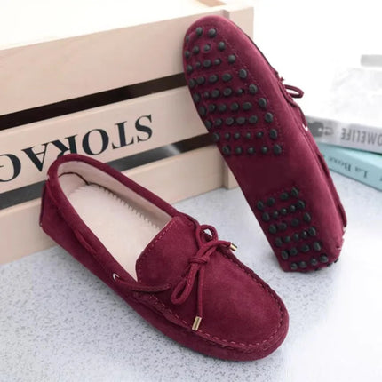 Fashion Women Flats shoes 2025 Loafers Slip on Flat Shoes Woman Casual Flats Comfortable Ladies shoe Multi Color Selection