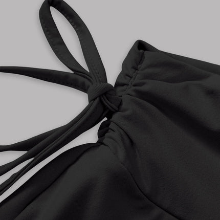 New Solid Color Skirt Women Summer Fashion Outdoor Versatile High Waist Slim Fit Elastic Waist Short Skirt Goods In Stock