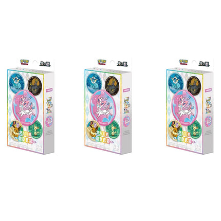 PTCG Pokemon  simplified Chinese Scarlet Violet Terastal Gathering CSV9.5C Eeveelutions Badge Set Official Collectible Card Game