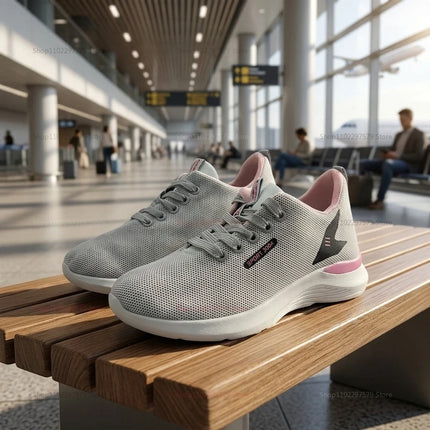 Women’s Lightweight Breathable Running Shoes for Spring Autumn Sports Casual Athletic Sneakers Comfort Fitness Walking Trails